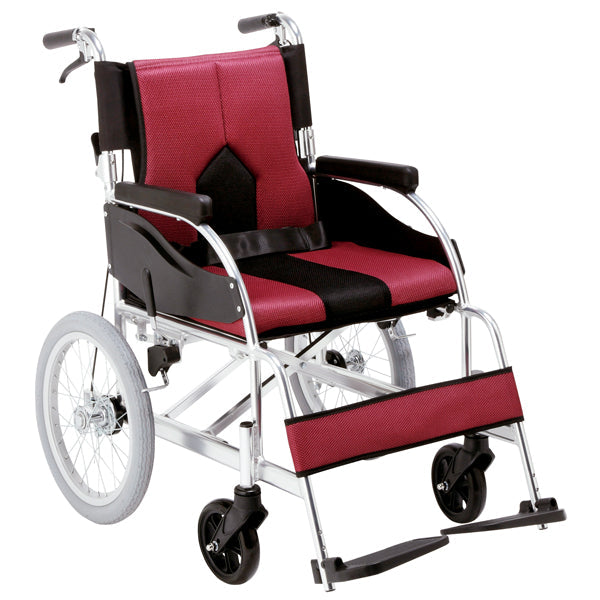 車いす 介助式車椅子 KC-3PU DB LG マキテック COLORS～カラーズ