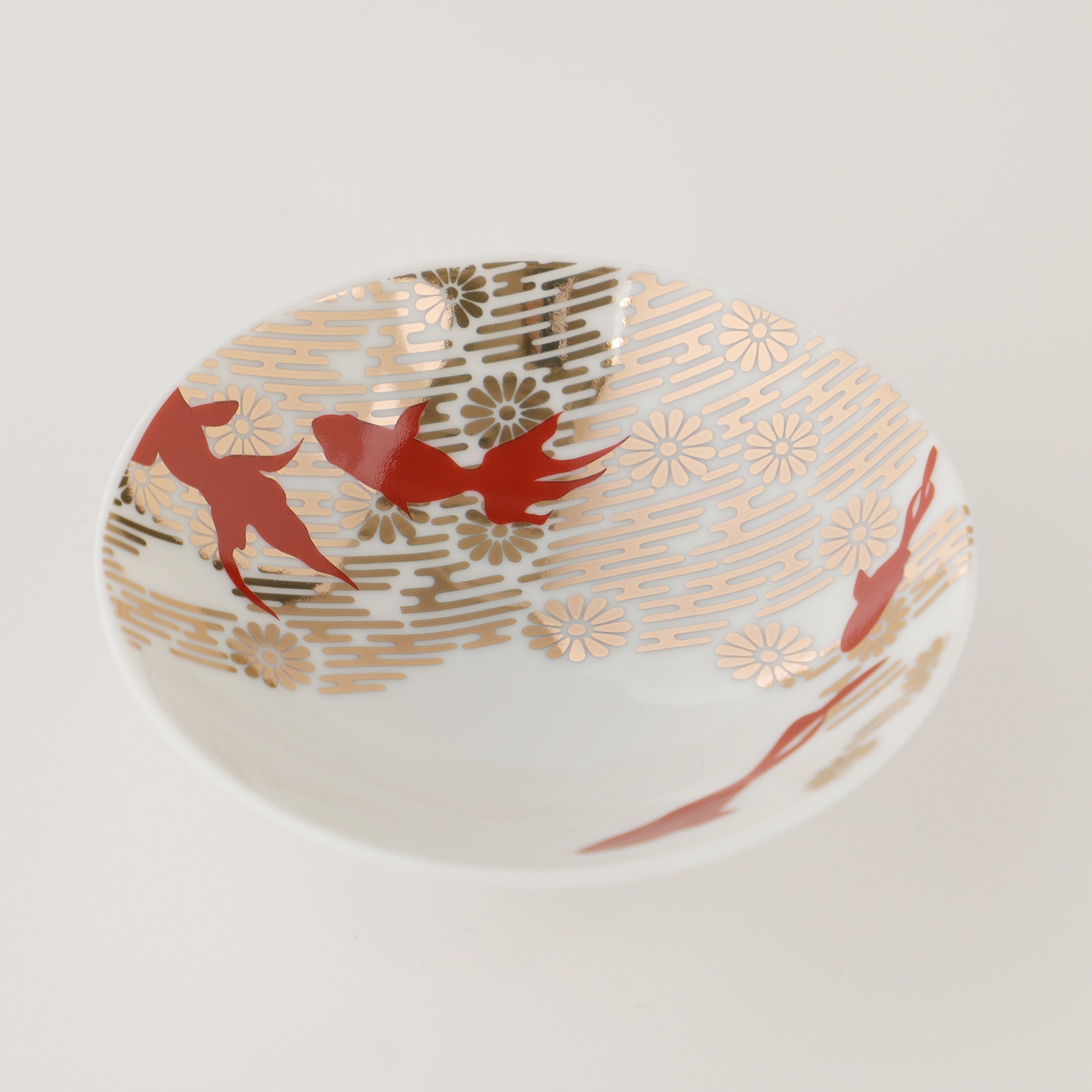 朱金平盃 / 金魚 | の酒器・グラス | クラフト酒・日本酒の通販なら