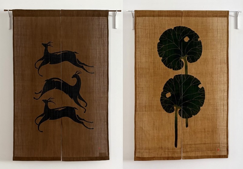 香菜子さんも在廊！ 染色家の父・田尾日出郎さん「影涼し展」が金沢で