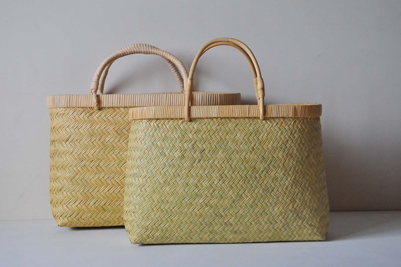すず竹細工作家・橋本晶子さんの編組品 | 暮らしとおしゃれの編集室
