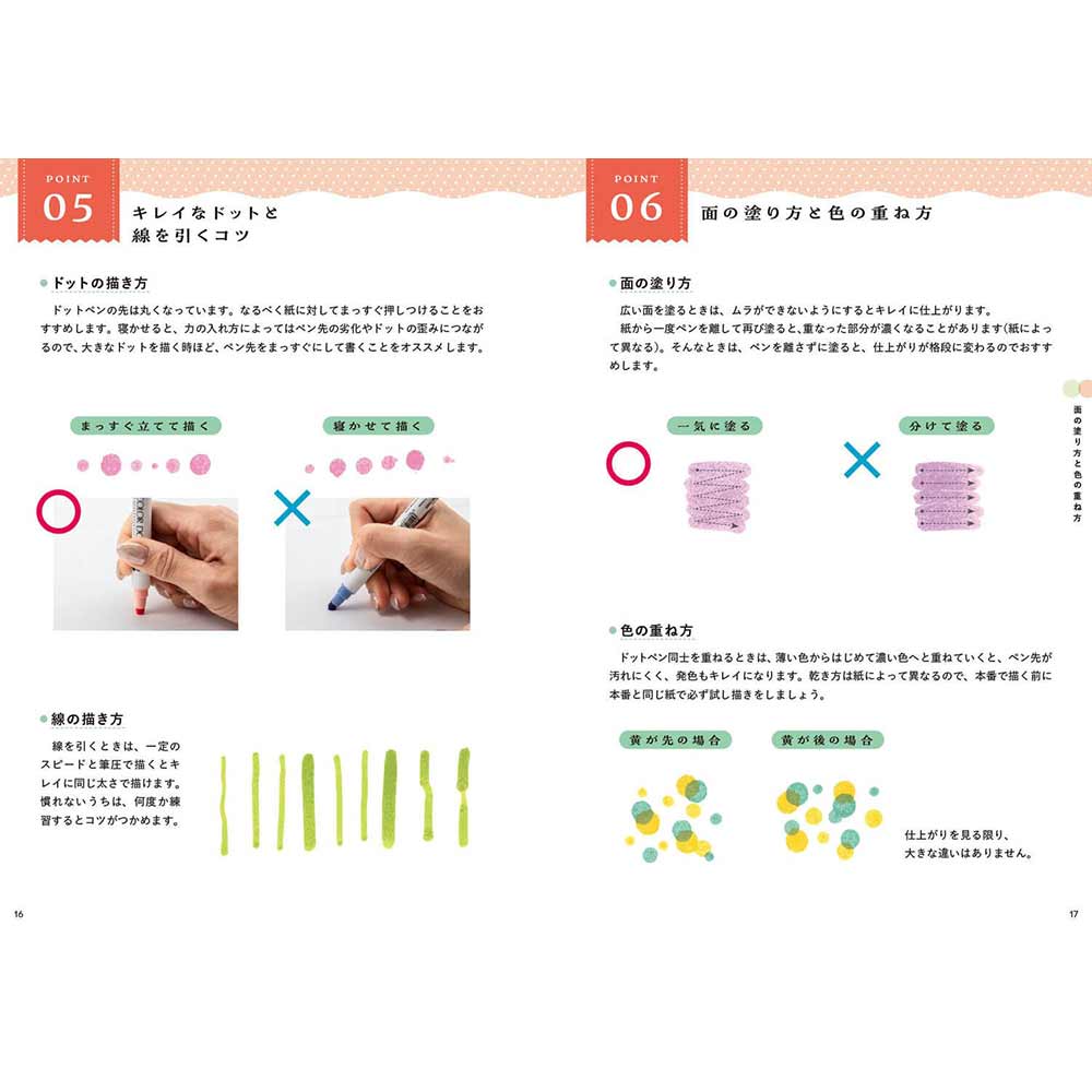 クリーンカラードットで伝えるメッセージ あゆあゆ著 (ECF22)