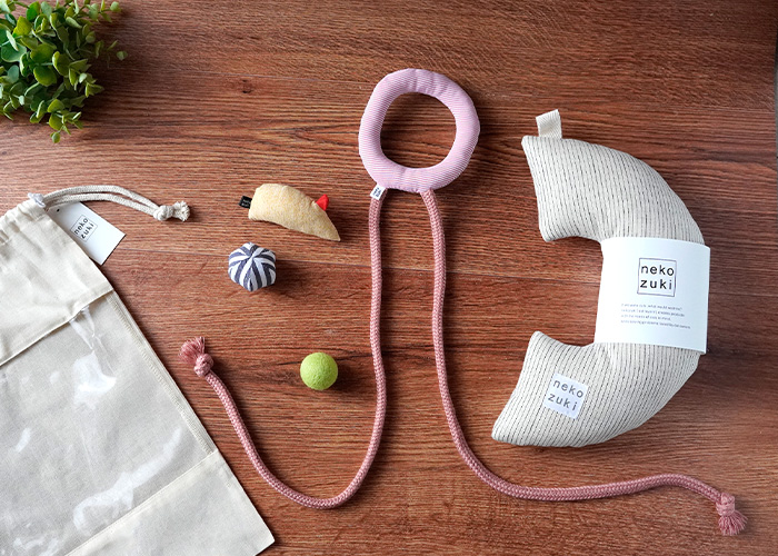 人気の日本製猫おもちゃ5点セット。遊び比べやギフトにおすすめ