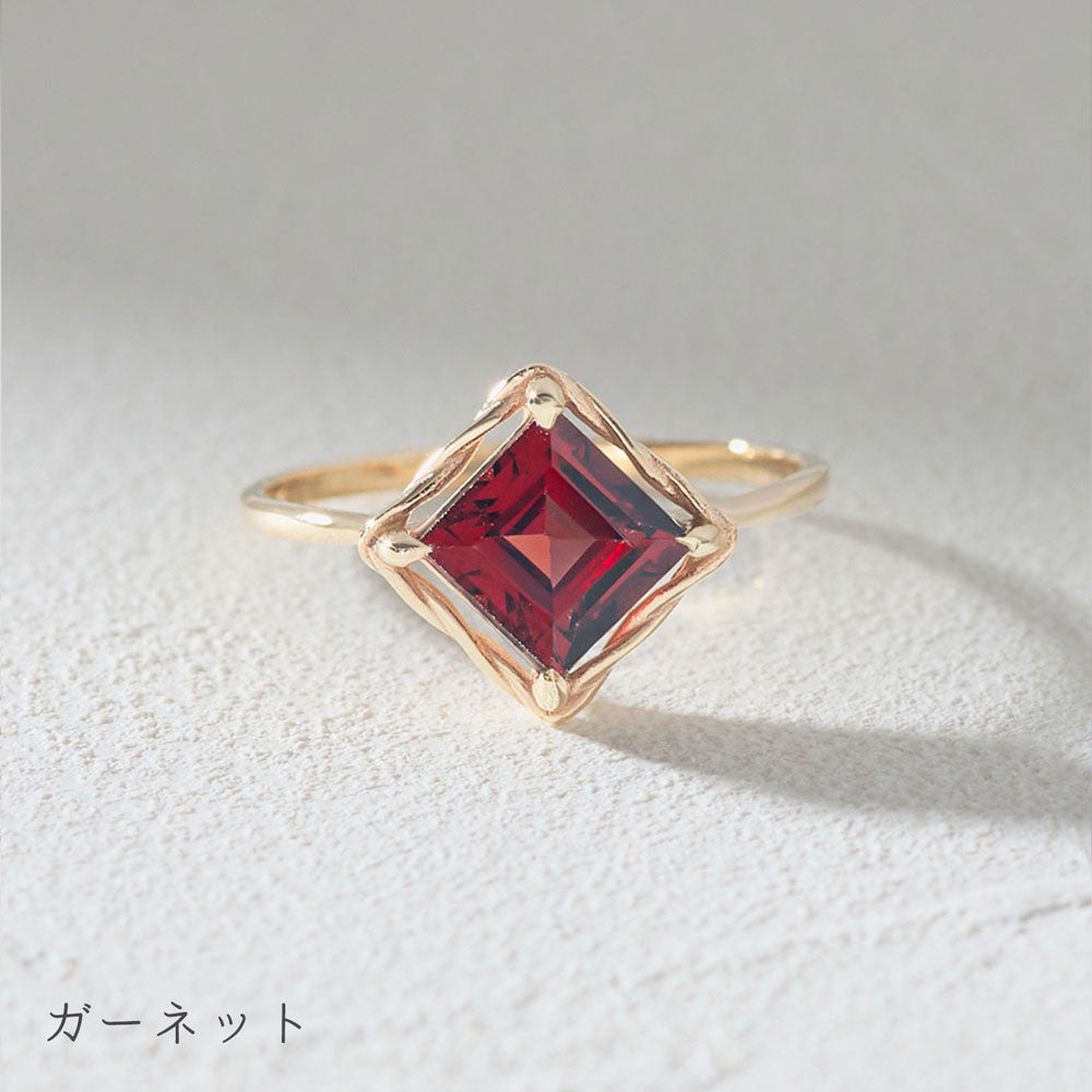 受注生産】K10 カラーストーン リング｜36-2501-2512 – L&Co.