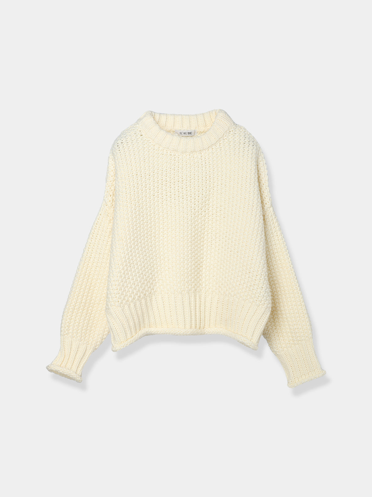 Cropped knit tops – L'AUBE BLANC