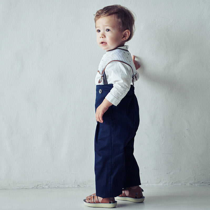 MARLMARL（マールマール） slacks スラックス サスペンダー付パンツ