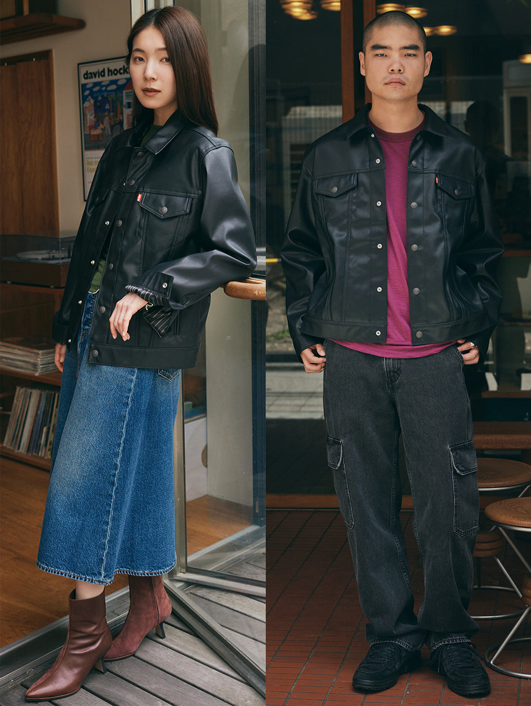 JAPAN LIMITED LEATHER TRUCKER JACKET – リーバイス®公式オンラインストア