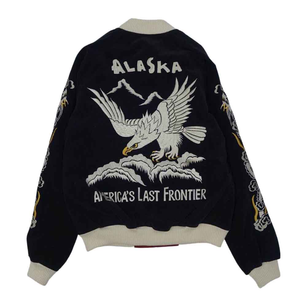 THE FLAT HEAD ザフラットヘッド 別珍 サテン リバーシブル ALASKA