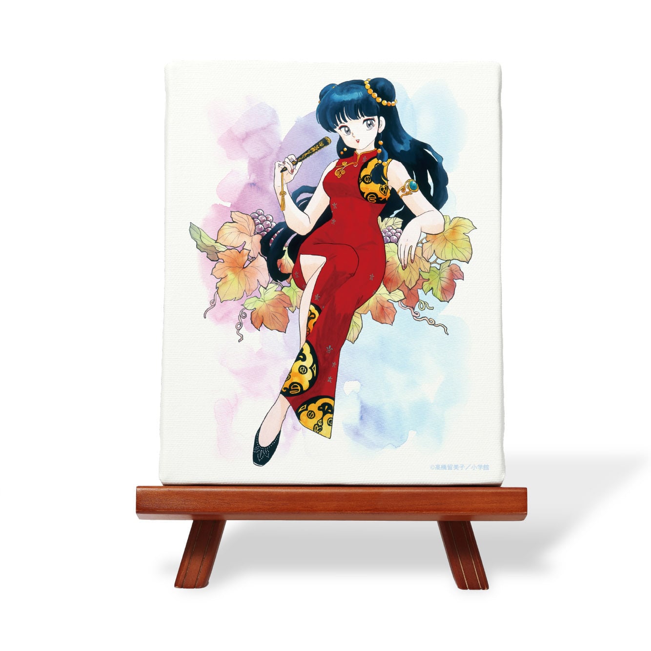 高橋留美子先生デジタルサイン入り『らんま1/2』キャンバスアートC