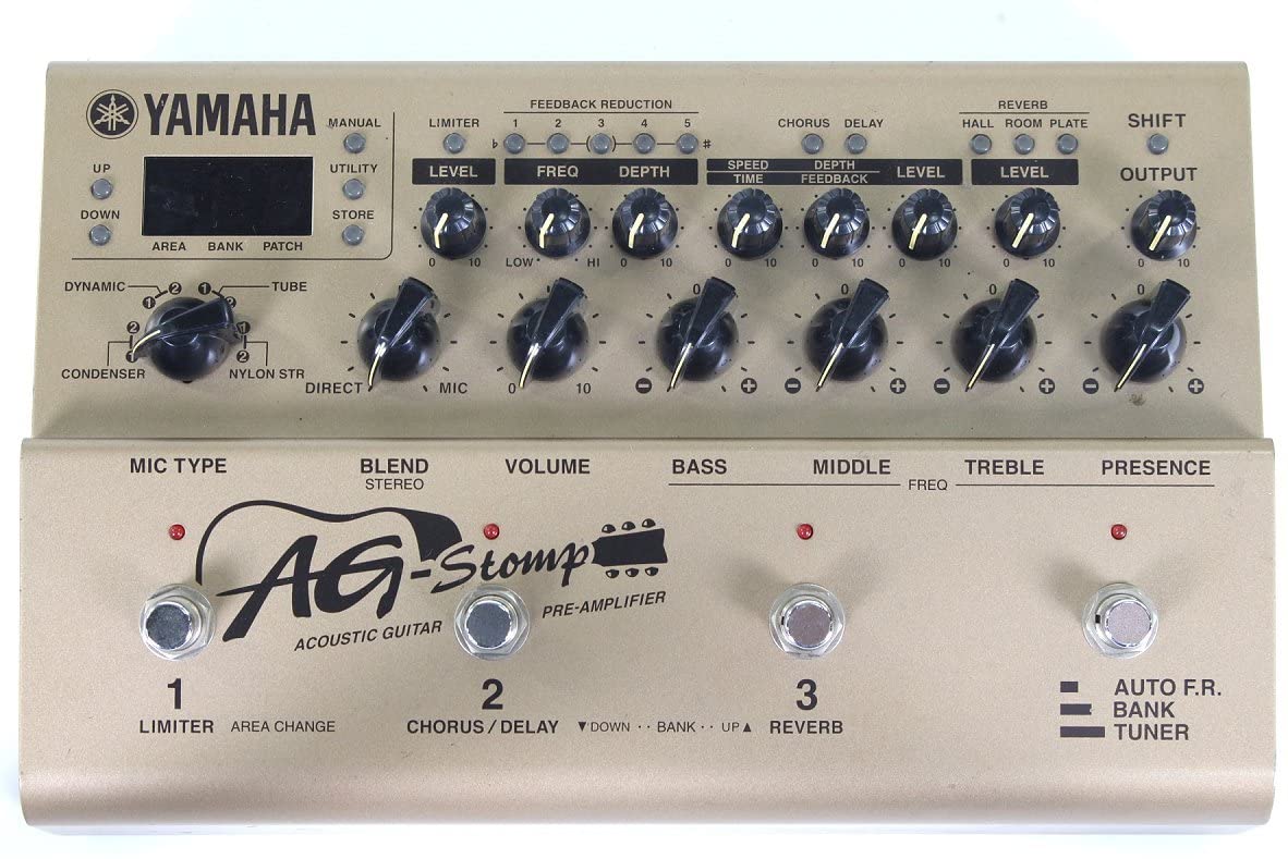 NO.4 2番目のプリアンプ YAMAHA AG・STOMP : Be-m.R 天邪鬼アコギスト