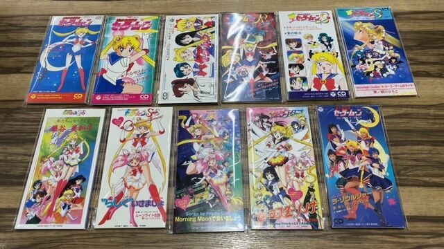 5月10日(金) ｢美少女戦士セーラームーン｣中心に、アニメ短冊8cm中古CD