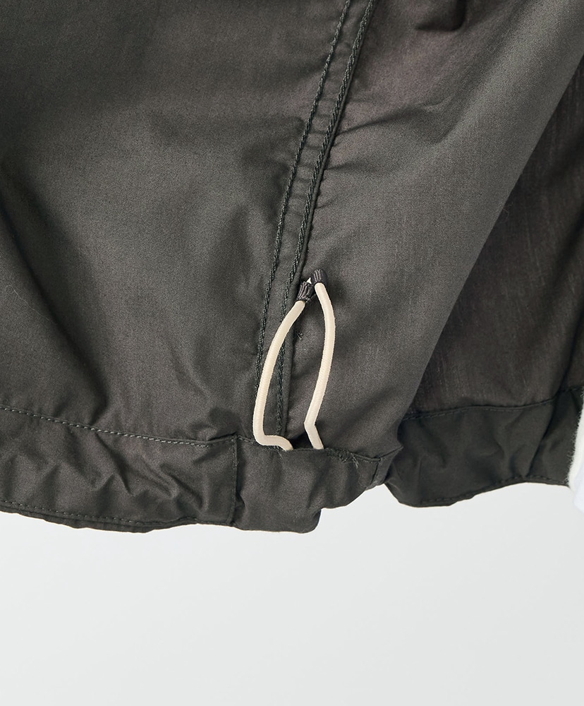 Hooded Deck Jacket(0(WOMEN) CH/チャコール): nanamica
