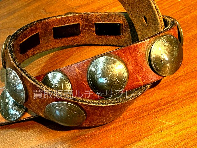 カウントアップ モルガンコンチョ13個 ベルト買取募集 京都 Silver