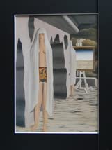 Amazon.co.jp: ルネ・マグリット、驚きの時代、な画集より、高級額