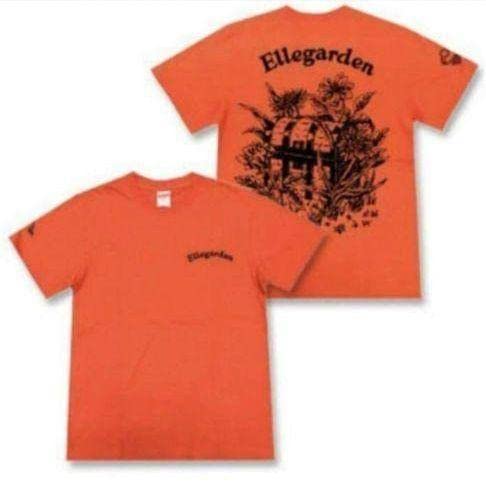 Amazon.co.jp: ELLEGARDEN エルレ 宝箱Tシャツ オレンジ XLサイズ