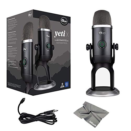 Amazon.co.jp: 最新 Blue Yeti X プロフェッショナル コンデンサー USB