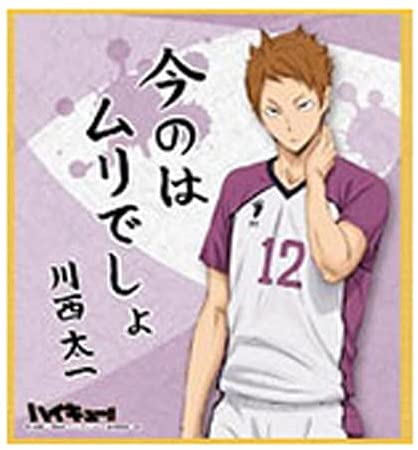 Amazon.co.jp: ハイキュー!! ビジュアル色紙コレクション3 川西太一