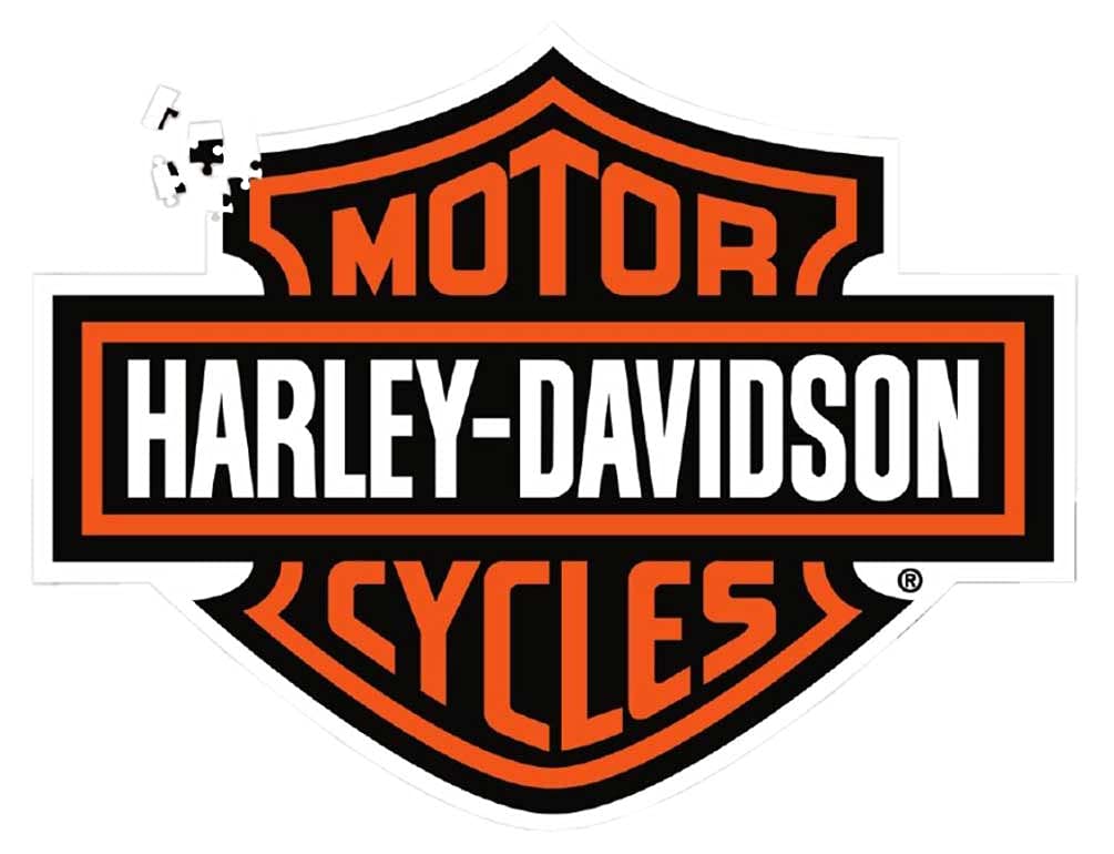 Amazon.com: Harley-Davidson® Bar & Shield Logo Shaped Puzzle - 571