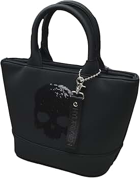 Amazon | [ハイドロゲン] トートバッグ ミニトートバッグ スカル