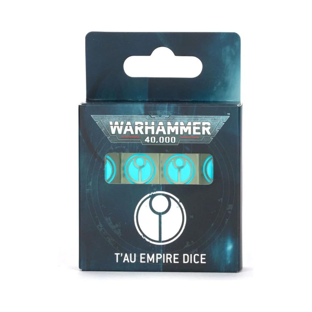 Amazon.com: Warhammer 40K 40000: T'AU Empire DICE : Toys & Games