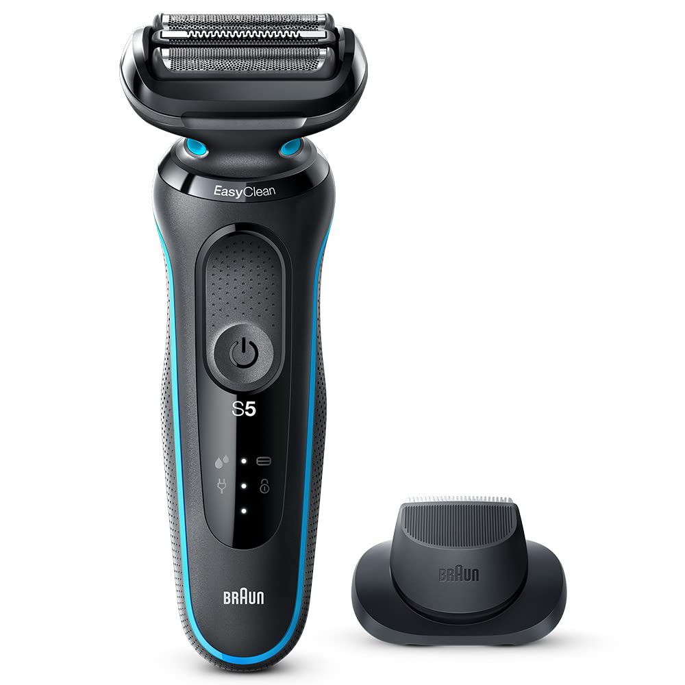 Amazon | ブラウン メンズ 電気シェーバー シリーズ5 キワぞりトリマー