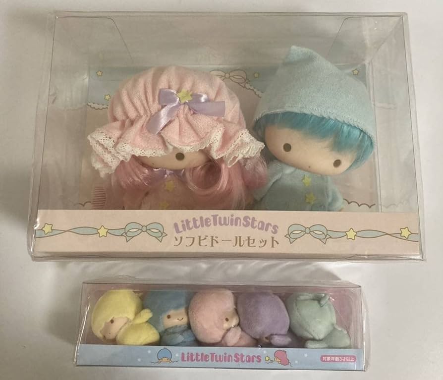 Amazon.co.jp: キキララ リトルツインスターズ ソフビドール＋お