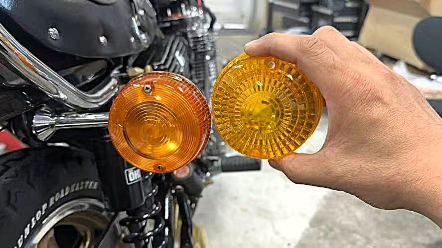 Amazon | Z1 Z2 FXレンズカット ウィンカーレンズ スモーク 4個 / Z650