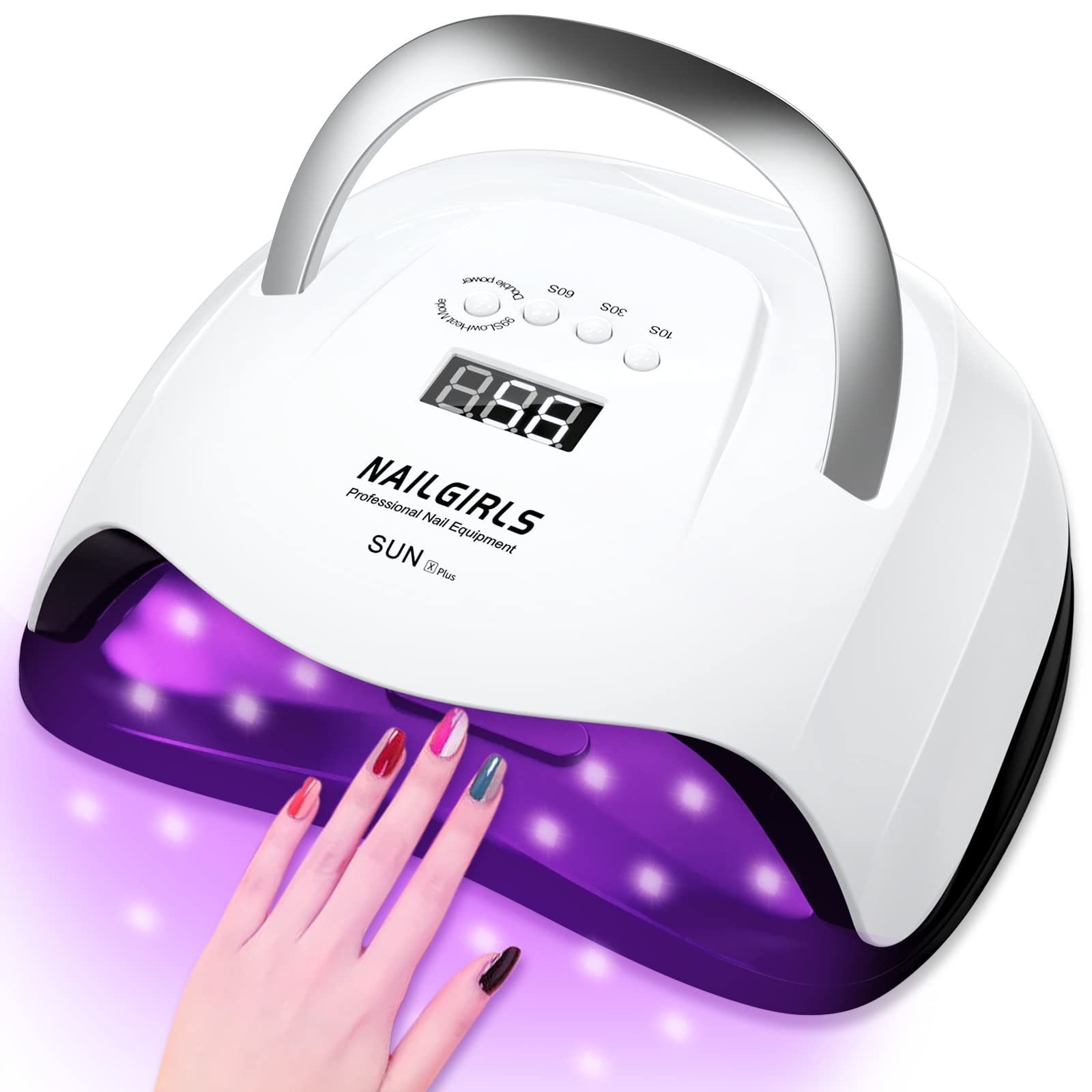Amazon.co.jp: NAILGIRLS LED & UV ネイルライト 168W 42LEDs ジェル