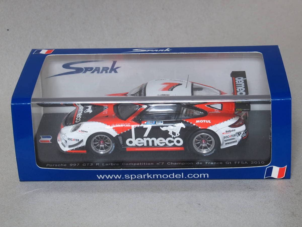 Amazon | 1/43 ミニカー 997 GT3 R ラルブルコンペティション #7