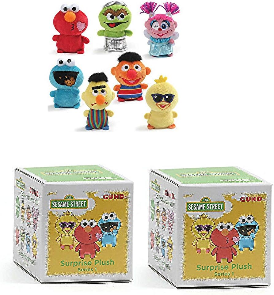 Amazon.co.jp: 【GUND】セサミストリート ブラインドボックス 全8種類