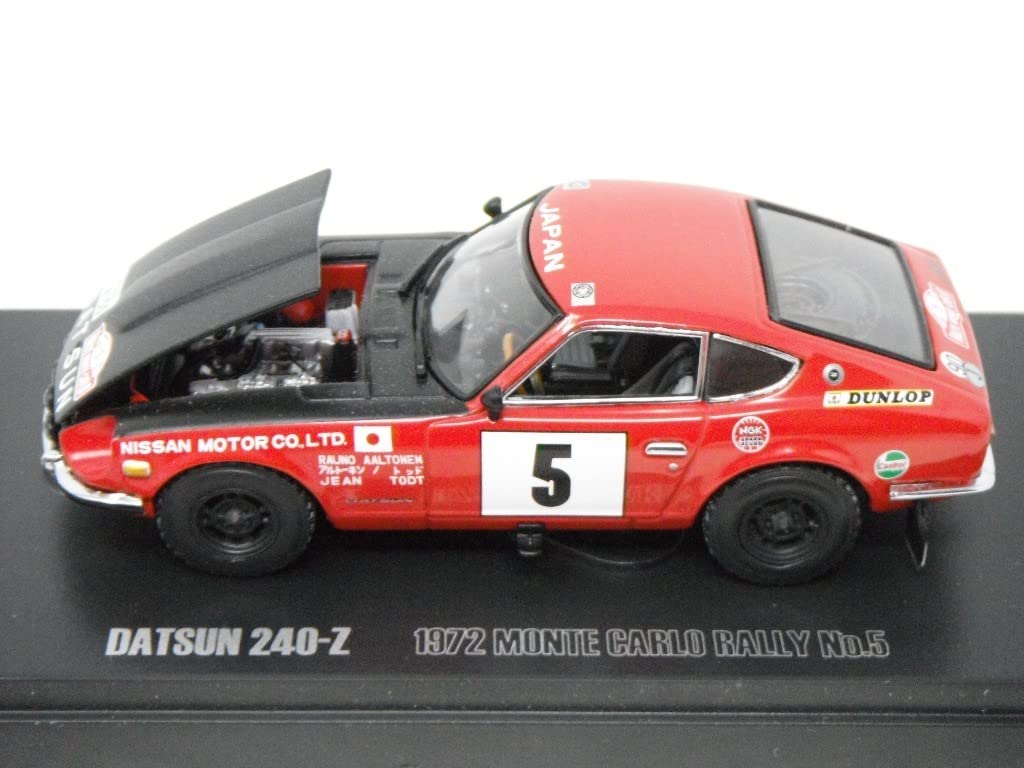 Amazon | 京商『1/43 DATSUN 240Z 1972 MONTE CARLO RALLY No.5 レッド