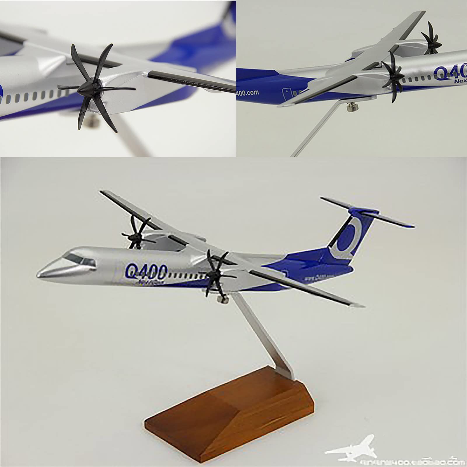 Amazon.co.jp: ボンバルディアダッシュ8 Q400 1/100飛行機モデルエア