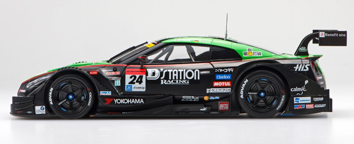 Amazon | エブロ 1/18 D'station ADVAN GT-R SUPER GT500 2015 Rd.4