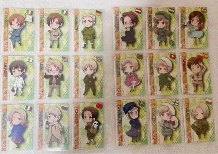 Amazon.co.jp: ヘタリア トレーディングカード 72枚 ノーマル