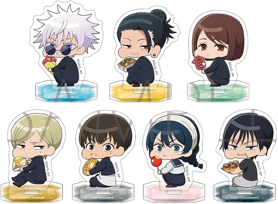 Amazon.co.jp: 呪術廻戦 第2期[アニメ版] かぷりっこ ほおばるアクリル