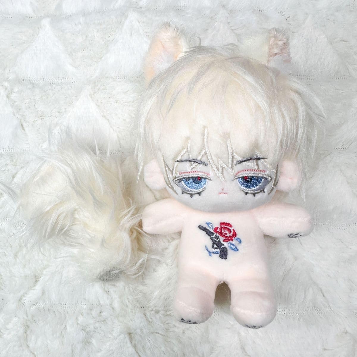 Amazon.co.jp: 無属性 ぬいぐるみ 10cm トイスケルトン入り 韓国ぬい