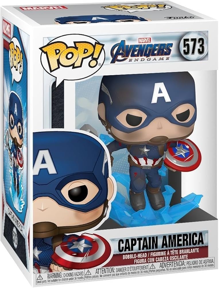 Amazon.co.jp: FUNKO POP! Marvel: Endgame - Captain America w