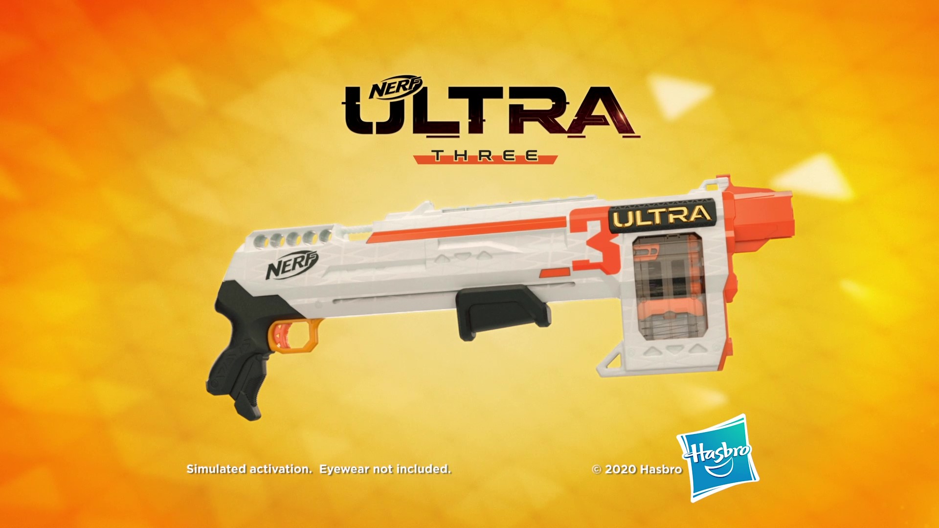 Amazon.com: Nerf Ultra Three Blaster, Pump-Action, 8-Dart Internal