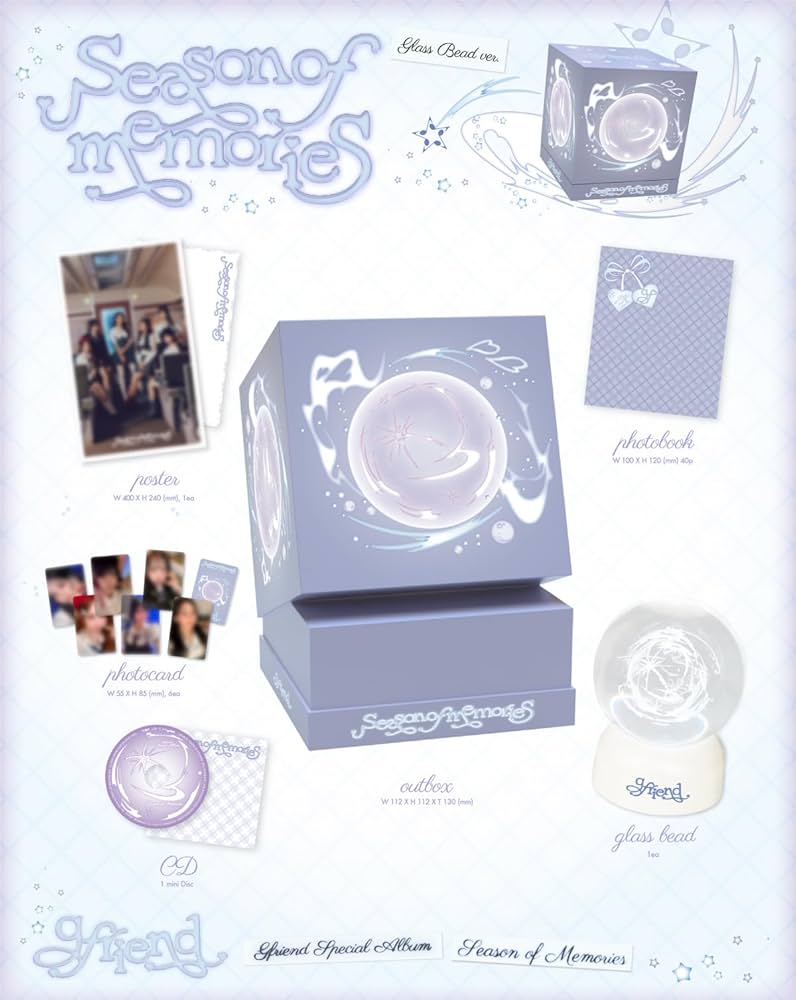 Amazon.com: [2nd Stock] G-Friend GFriend Season of Memories [Glass