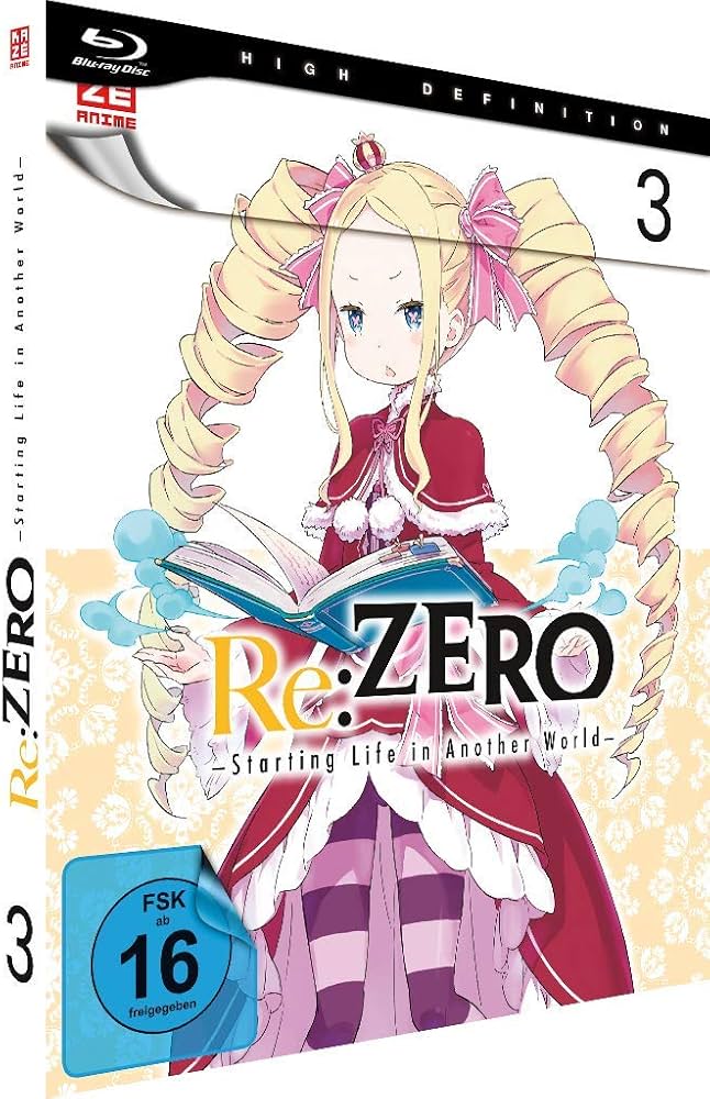 Amazon.com: Re:ZERO - Starting Life in Another World - Blu-ray 3
