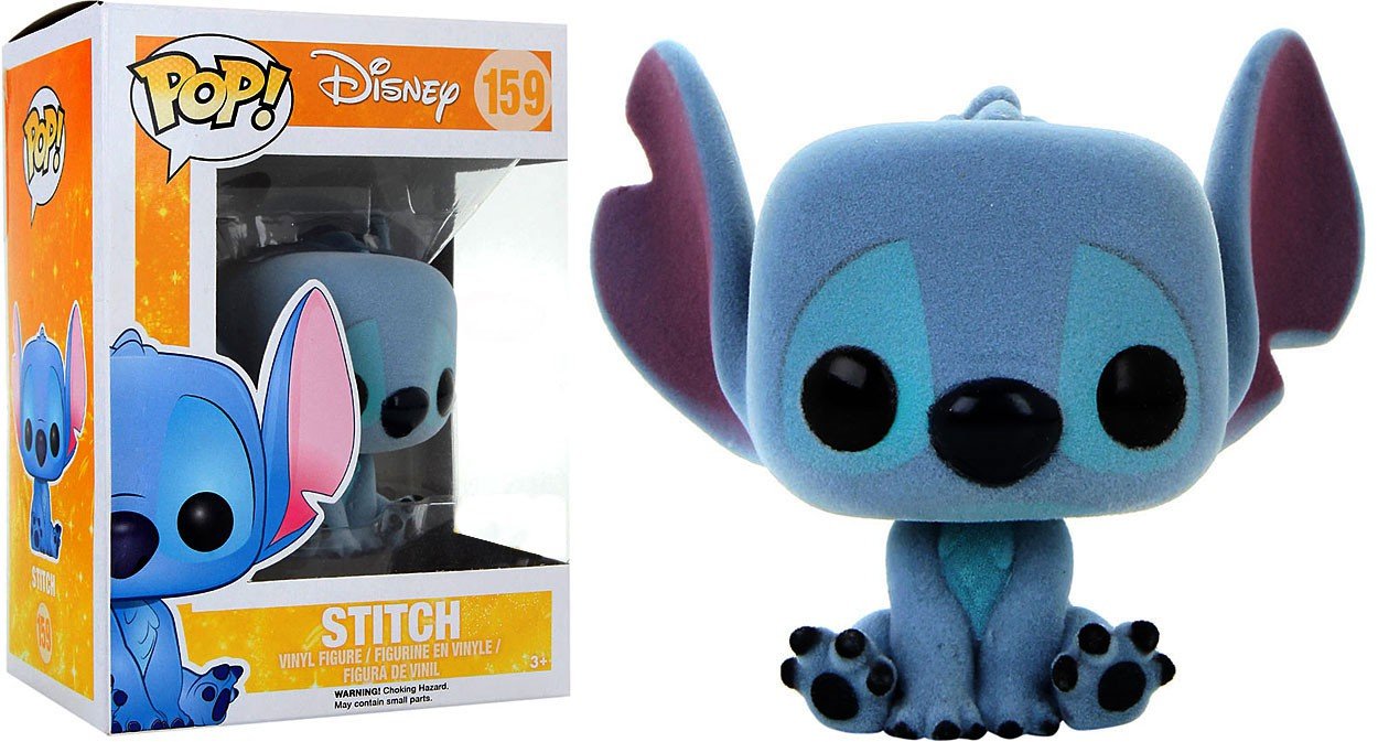 Amazon.com: Funko Disney Lilo & Stitch Pop! Flocked Stitch Vinyl