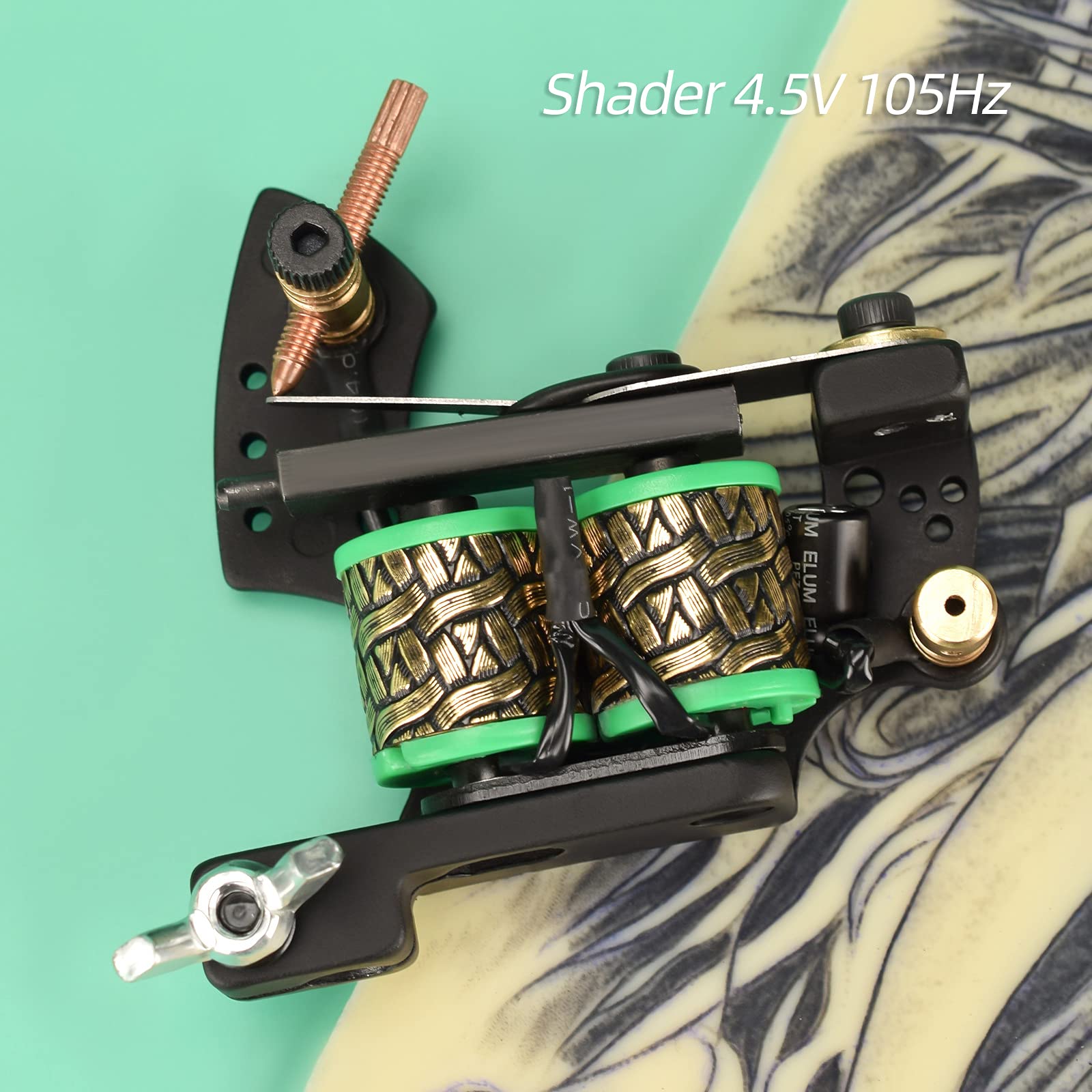 Amazon | JimKing コイルタトゥーマシン ライナーシェーダー タトゥー