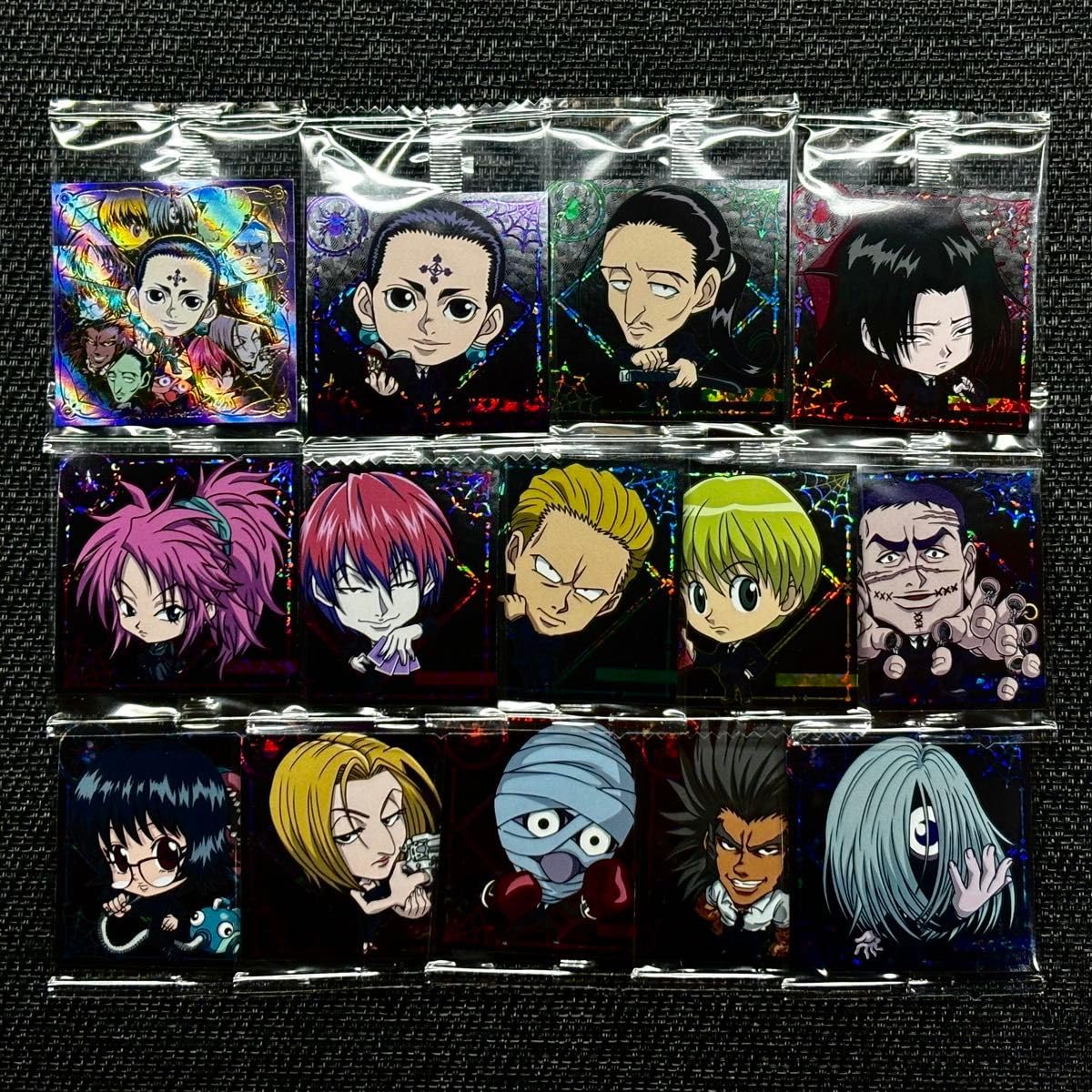 Amazon.co.jp: HUNTER×HUNTER シール×ウエハースvol.6 幻影 幻影旅団