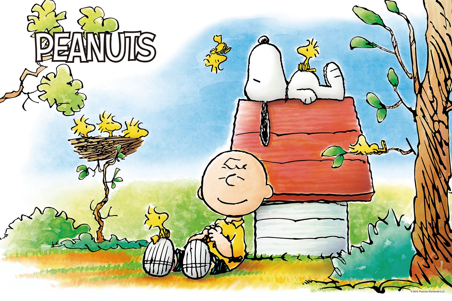 Amazon.co.jp: 1000ピース ジグソーパズル PEANUTS うたた寝スヌーピー