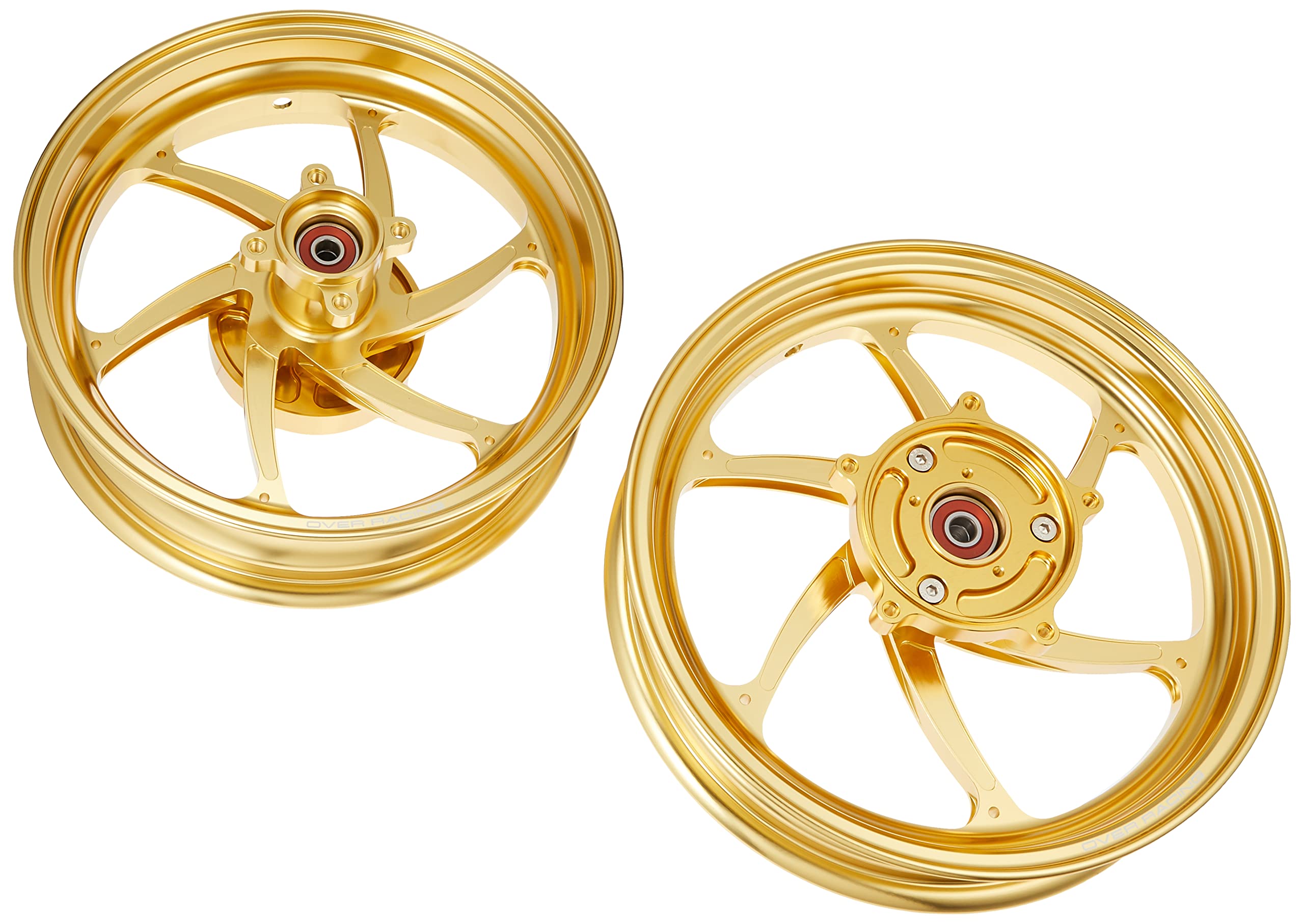 Amazon.co.jp: オーヴァーレーシング GP-SIX ホイールセット ゴールド