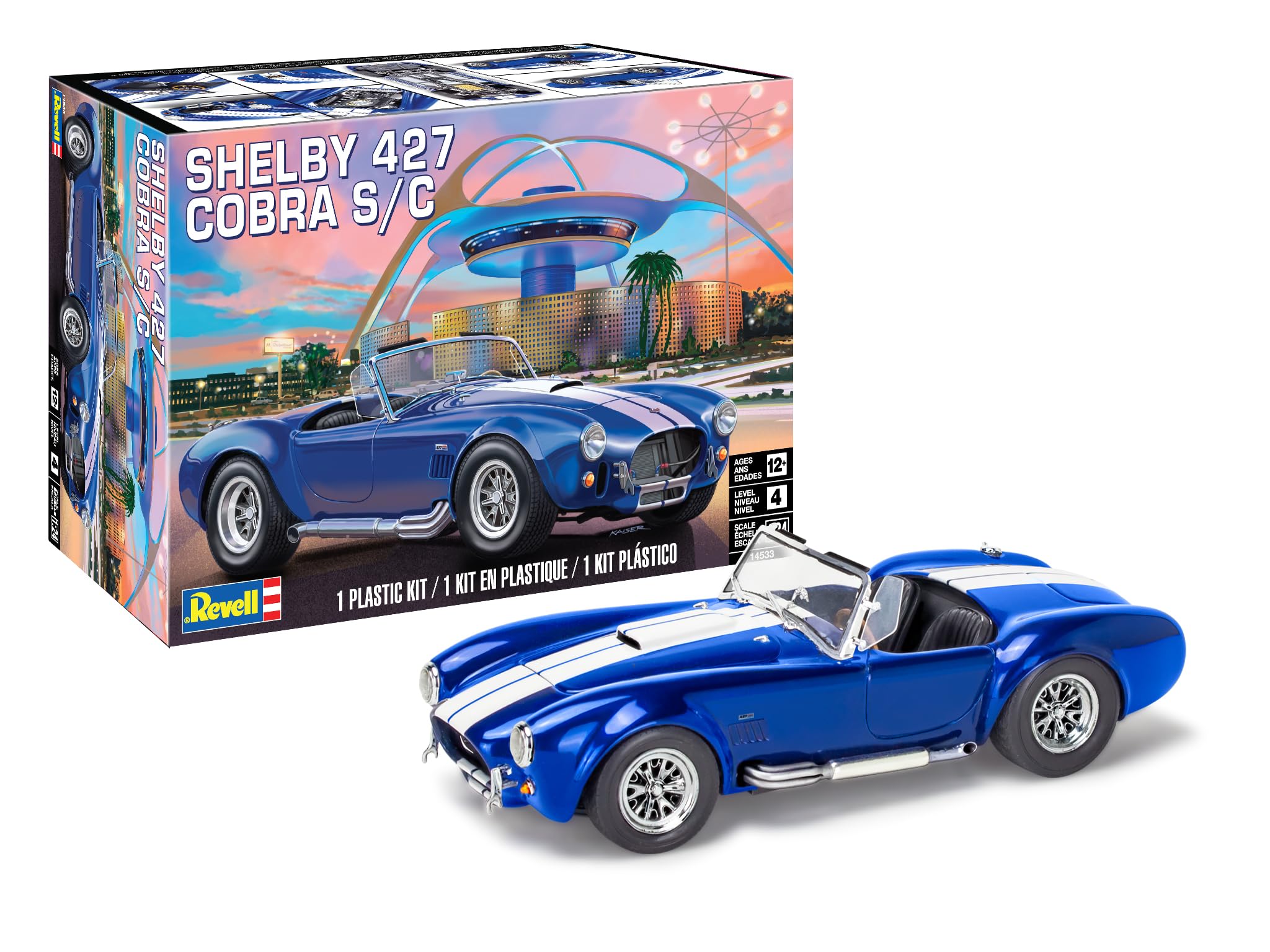 Amazon.co.jp: Revell 14533 シェルビーコブラ 427 S/C 1:24スケール