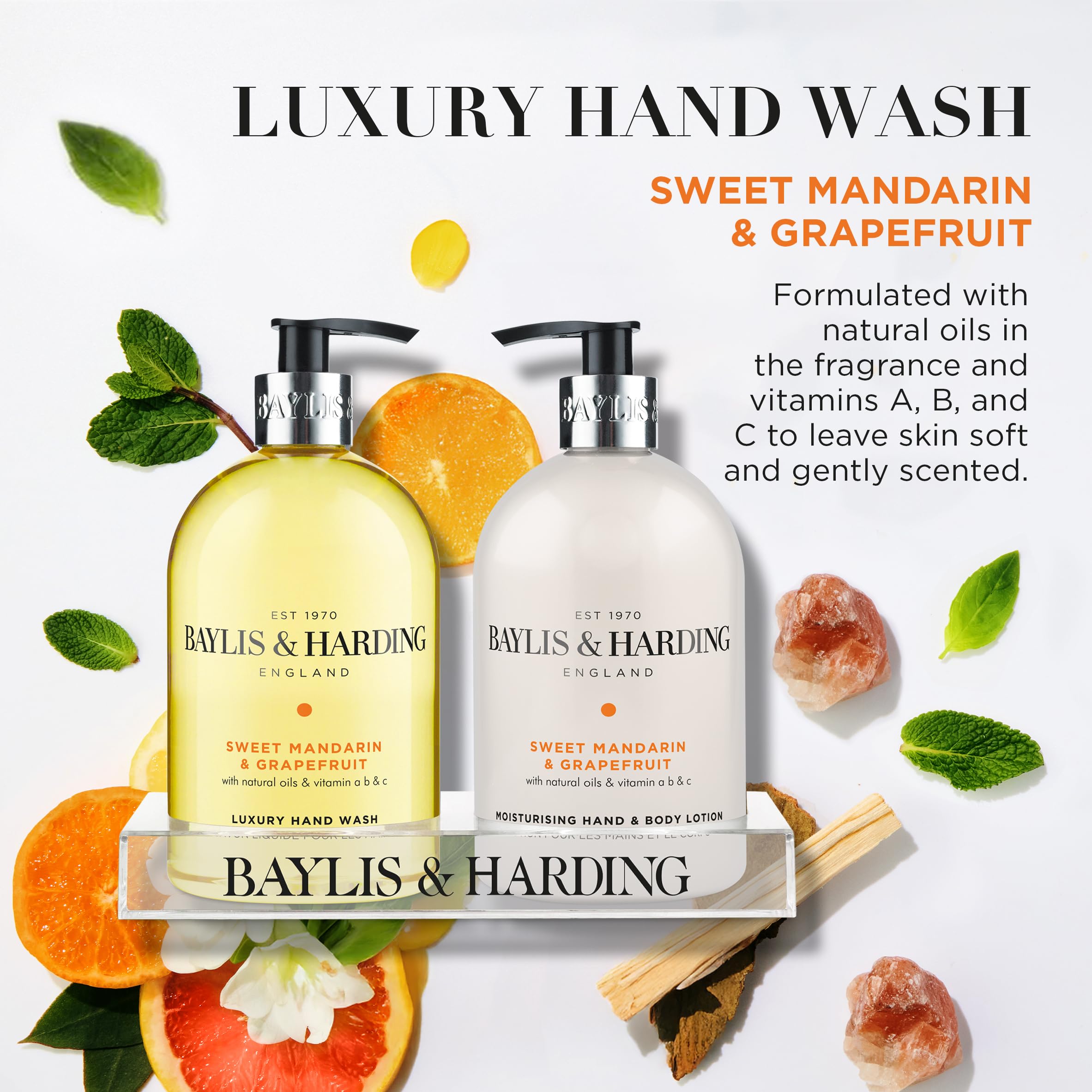 Amazon.com : Baylis & Harding Sweet Mandarin & Grapefruit 16.9