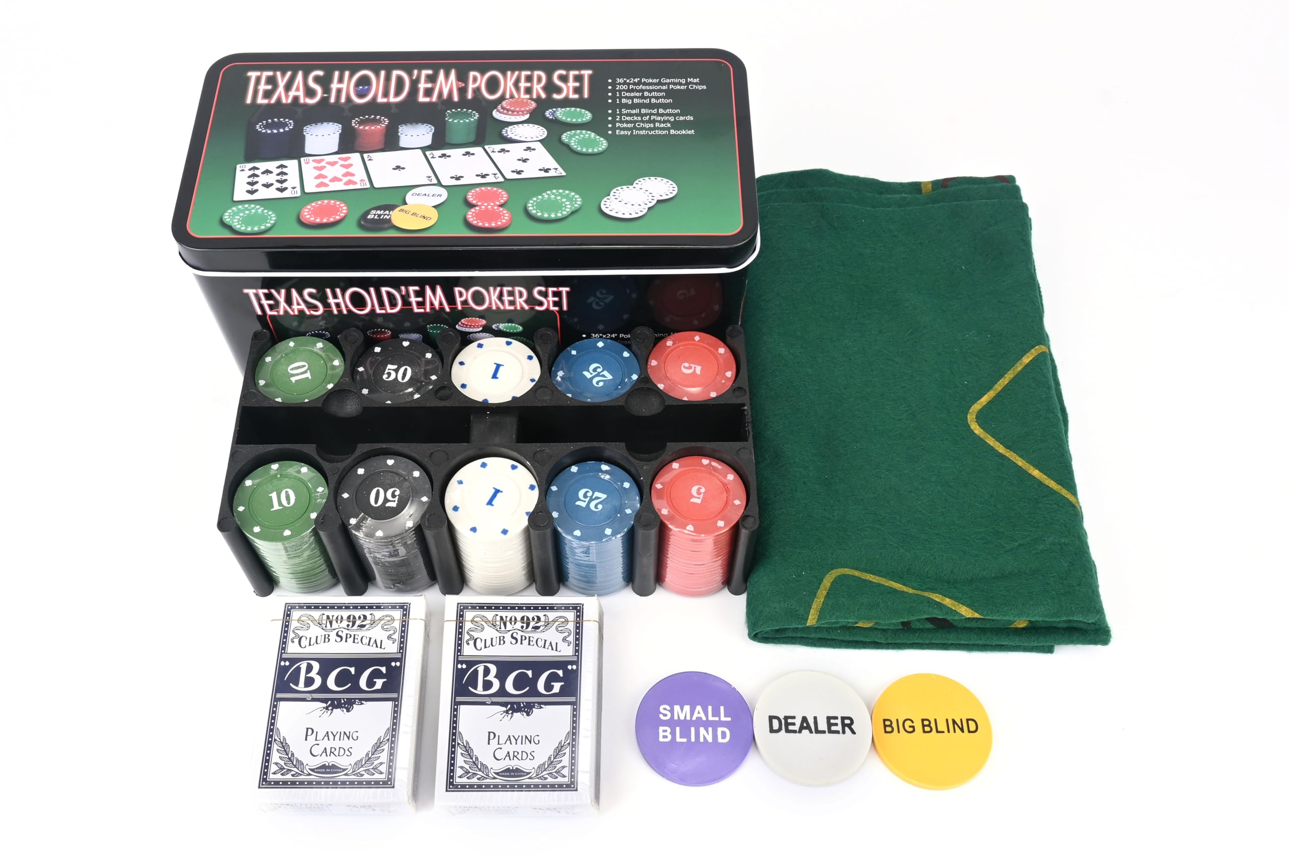 Amazon | ポーカーチップ 【本格的な体験を貴方に！ PVCチップ200枚