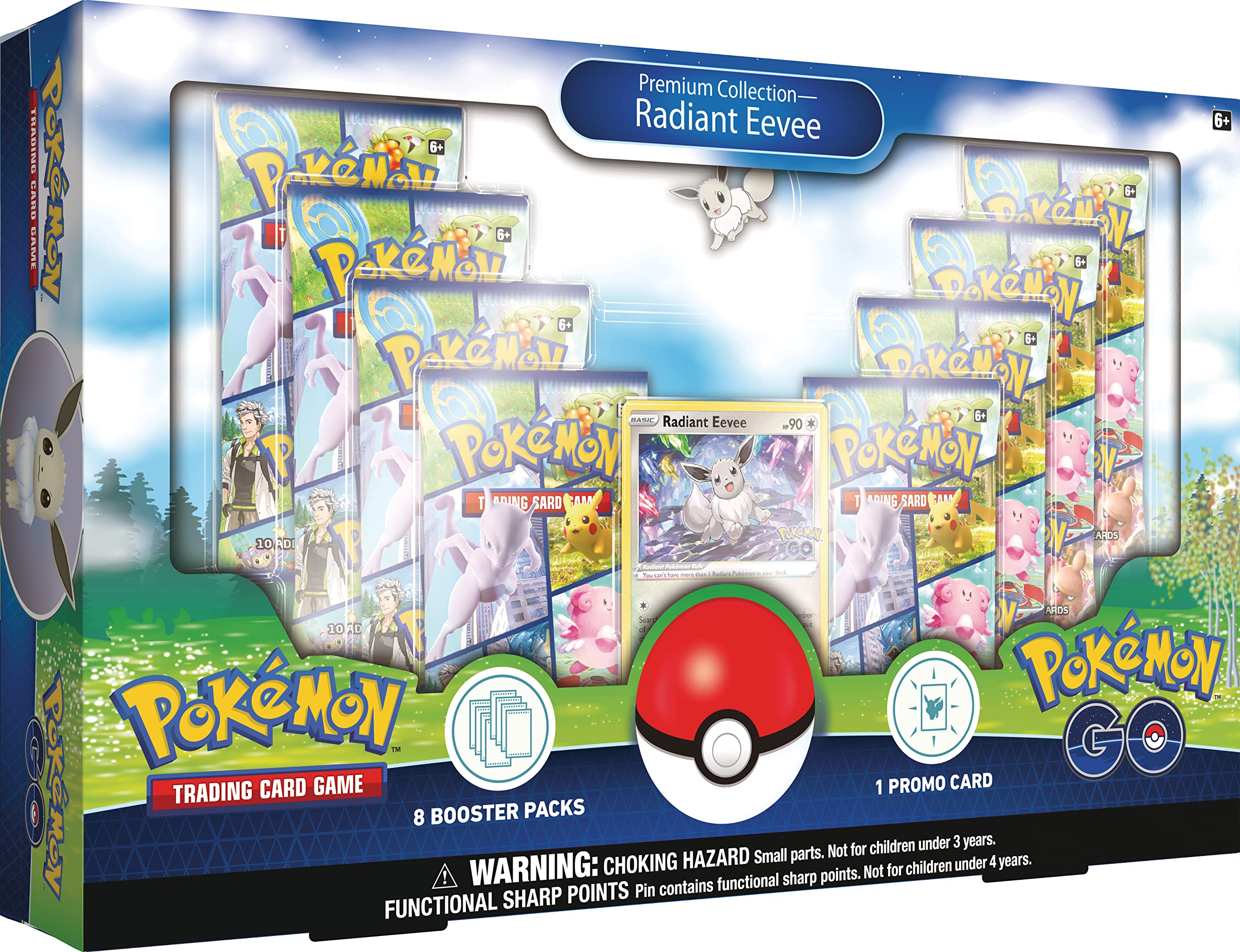 Amazon.com: Pokemon TCG: Pokemon GO Premium Collection - Radiant