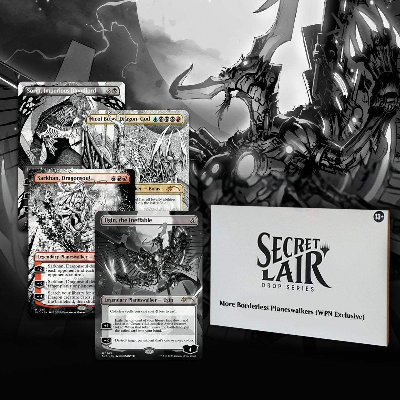 Magic: The Gathering - Secret Lair - More Borderless Planeswalkers