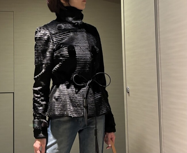 サンローランのファーブルゾン☆｜Comme d'habitude 〜パリ・東京行っ